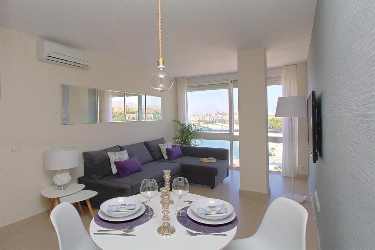 Apartamentos Malagueta Urban Beach مالقة الغرفة الصورة